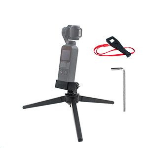 NSSA DJI OM 4 Metal Tripod Non-slip silicone pad stable Phone Aluminum Screwdriver For Osmo 3 2 Stabilizer Alloy mobile Moun (OS-29)