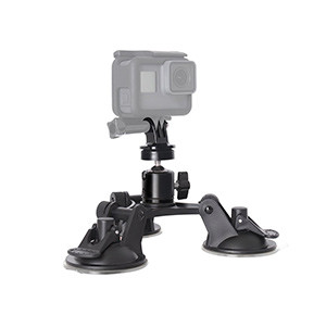 Removable Tri-Angle Suction Cup Mount, 6.8 CM Diameter,360 rotation : X-124A