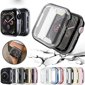 Soft TPU Ultra-Thin Overall Protective Cover for Apple watch