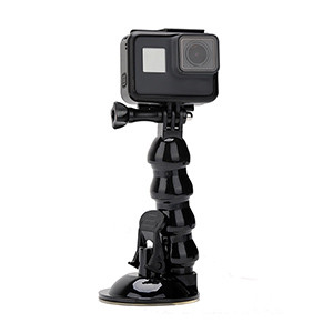 Flexible car suction cup  mount
