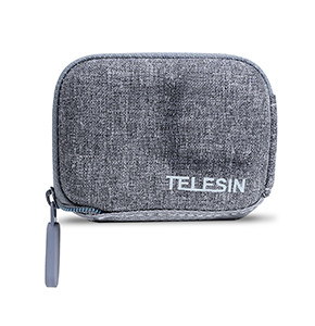 Grey color Fabric Outer Shell Protective bag for GoPro Hero12 Hero 11 and GoPro Hero 10 and GoPro Hero 9 (GP-CPB-902)