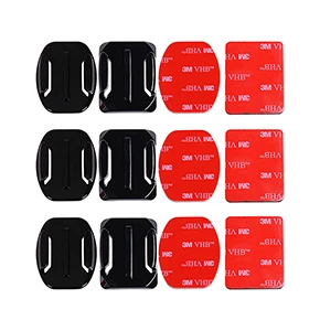 Flat and Curved Adhesive Mounts with 3M stickers(8pcs)