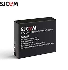900mAh Battery Replacement for SJ4000, SJ5000, and SJM10