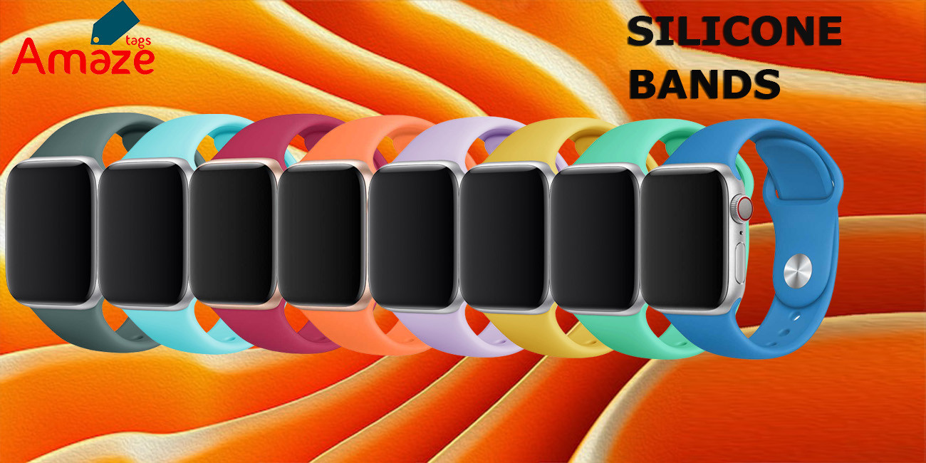 Is Your watch Band to Bulky? Buy a Silicone Band for Your Apple Watch from vary of color variants