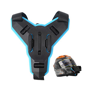 TELESIN Motorcycle Helmet Chin Strap Mount for Action Camera