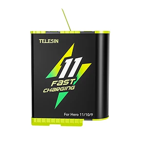Telesin fast charging battery for GoPro 12/11/10/9