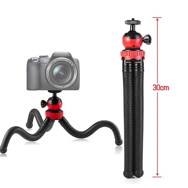 Flexible Tripod for DSLR,  Camera, GoPro and Phone (X-74-2)