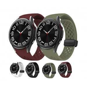 Magnetic Buckle Silicone Band for Samsung Galaxy Watch 5,6