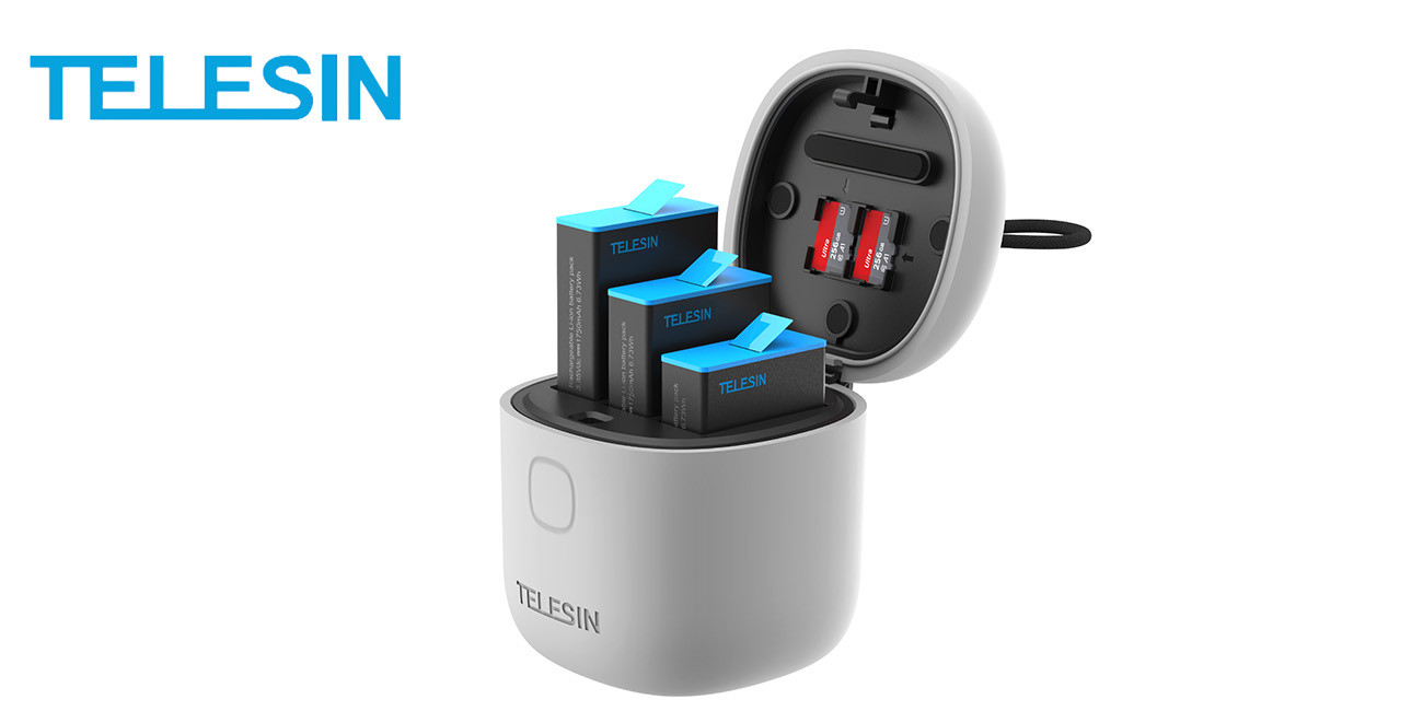 Why is a Telesin Allin box, charger is perfect for your GoPro?