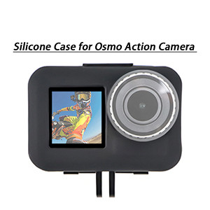 HSU Protective cover soft silicone case Anti-collision for dji osmo action camera Accessories:  OS-5-2