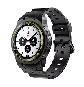 46mm Wide Strap Plus Ring For Samsung Galaxy Watch 4