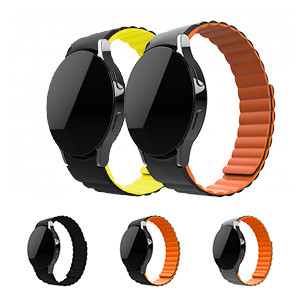 Silicone Magnetic Watchband for Samsung Galaxy Watch 4, 5 & 5Pro