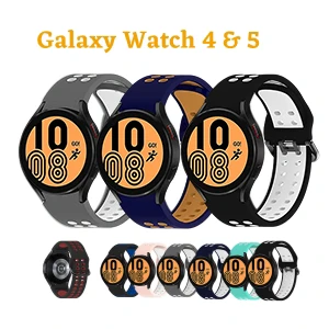 Sports Silicone Bands For Samsung Galaxy Watch 4 &  5