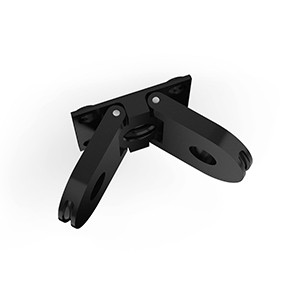 Replacement Adapter Mount with 1/4 Tripod Connector Port Compatible with GoPro Max Hero 11 Hero 10 Hero 9 Hero 8 Black