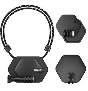 Telesin magnetic mount for action cameras with Nano sticker kit