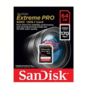 Sandisk Extreme Pro Memory Card 64GB/128GB/256GB/1TB