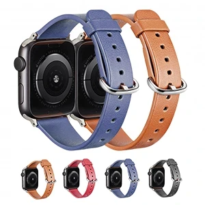 Leather band For iWatch 9 8 7 6 5 4 3 2 1