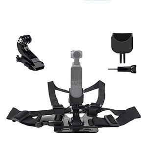 ArtMan Chest Band for DJI Osmo Pocket Camera Multi-function Expansion Adapter Mount Backpack Clamp Belt Handheld Gimbal Accessories (OS-20)