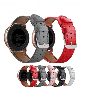 20mm / 22mm Leather band  for Samsung Galaxy Watch  & Huawei Watch