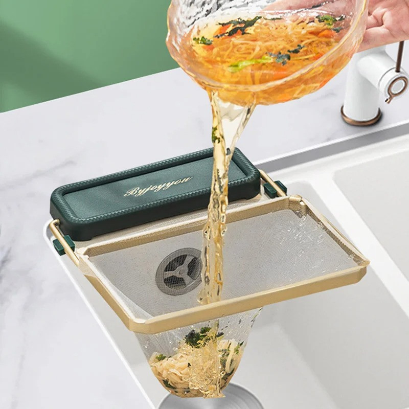 Kitchen waste filter Holder + 50 pcs disposable garbage