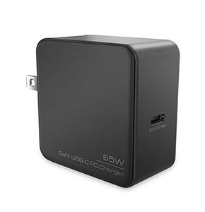 GaN 65W USB C Wall Charger | 65 Watt Type C single Ports Adapter Plug | Supports PD 3.0 Fast Charging | Compact & Portable USB C Charger Block